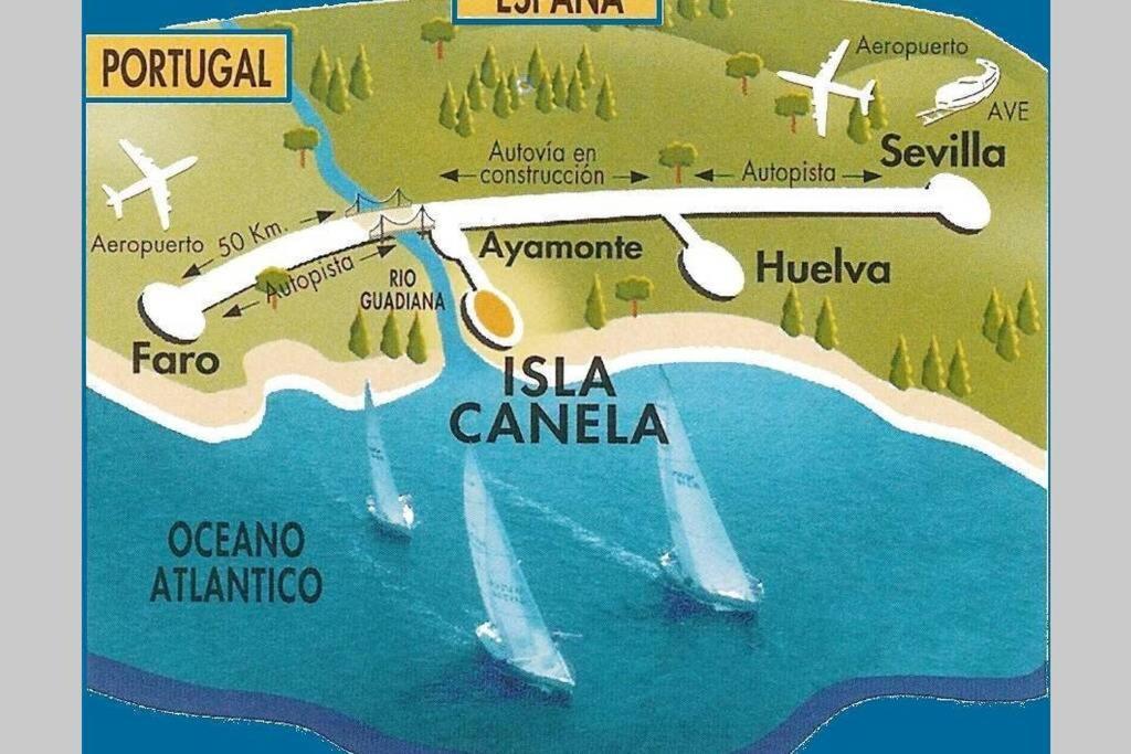 Apartamento T2, Urbanizacao Golf, Isla Canela Huelva Exterior foto